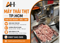 Bàn Giao Máy Cắt Thịt – Chạy Thử Thực Tế Cho Khách Hàng