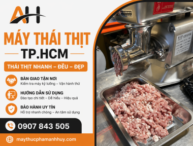Bàn Giao Máy Cắt Thịt – Chạy Thử Thực Tế Cho Khách Hàng