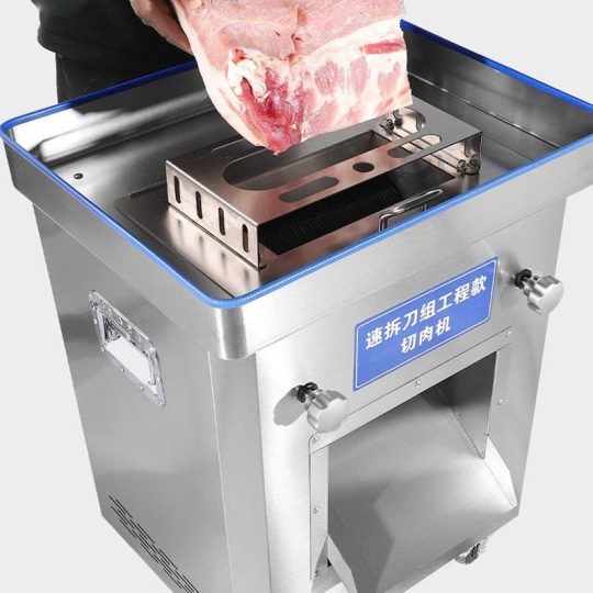 Máy Thái Thịt DQ125 – Công Suất Lớn, Cắt Thịt & Xương Siêu Mạnh