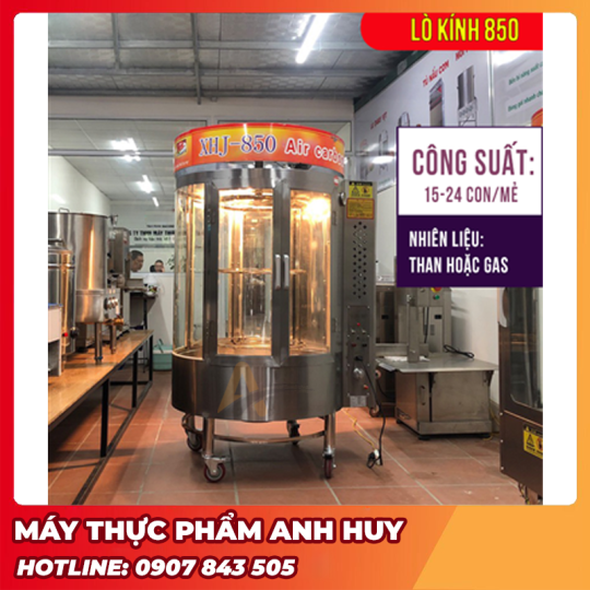 LÒ QUAY VỊT KÍNH 850