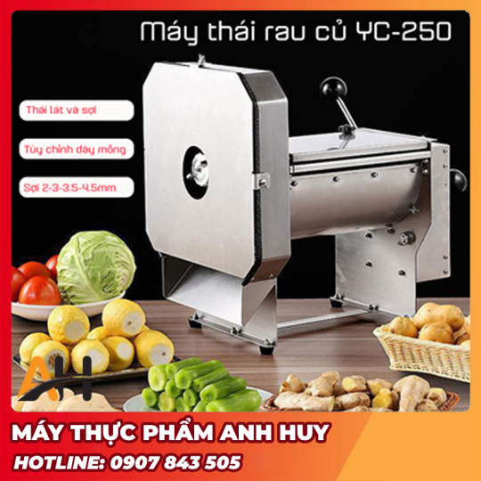 Máy Thái Rau Củ Mini Đa Năng YC-250 – Nhỏ Gọn, Tiện Lợi Cho Mọi Căn Bếp